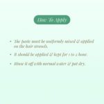 Henna blend hair pack