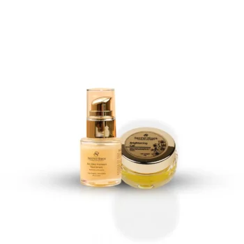 Men’s Skin Elixir Premium Face Serum + Brightening Gel Combo