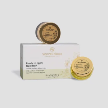 Brightening Gel + Reviving Lip Balm + Ready to Apply Face Pack
